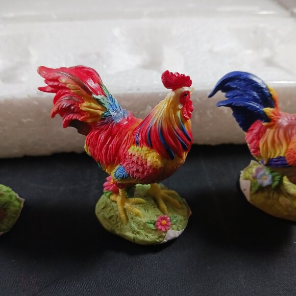 Lenox Barnyard Bunch 3pcs Mini Chickens - Picture 14 of 15